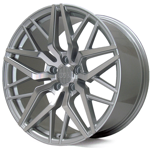 HAXER HX035 In Silver Machined