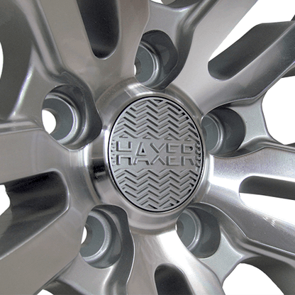 HAXER HX035 In Silver Machined